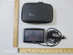 TomTom XL N14644 GPS Unit in Lowepro Zippered Case, 1 lb