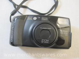 Fujifilm Fuji Discovery 1000 Zoom Panorama Zoom 35mm Camera with Fujifilm Carrying Case, 1 lb