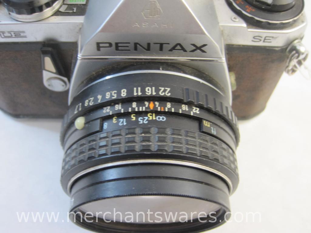 Asahi Pentax ME SE 35mm Camera, 1 lb 9 oz