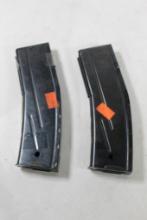 Two M-1 Carbine 30 cal 30 rnd mags