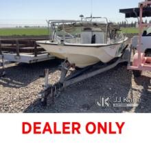 Boat Trailer Road Worthy, No VIN, Bill of Sale Only