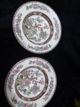 (Pair) of Alfred Meakin Rimmed Soup Bowls-Medina Snape