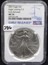 2021 AMERICAN EAGLE TYPE 2 NGC MS70 EARLY RELEASE