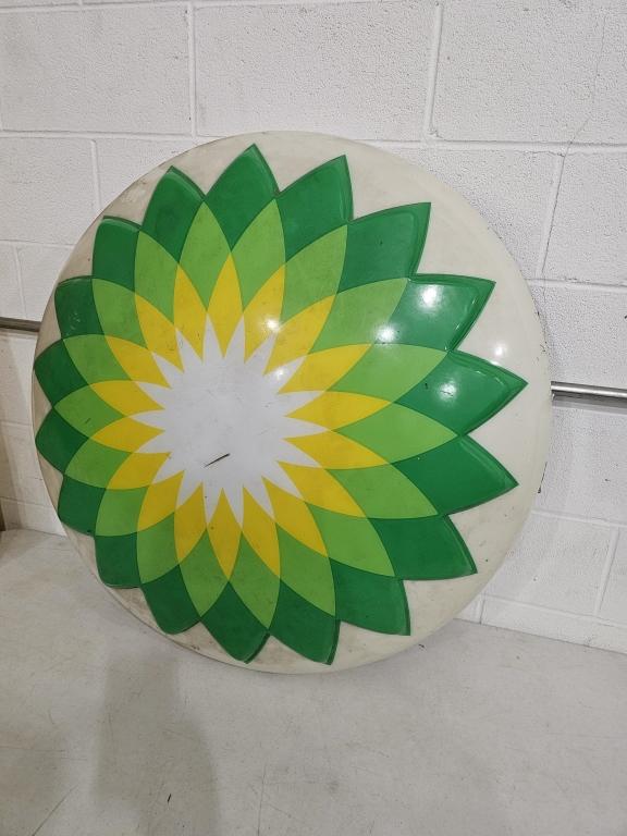 BP Single Sided Plastic Light Up Sign 36" Round