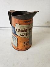 Cross Country Motor Oil Pitcher