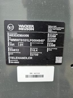 New/Unused 2024 Wacker Neuson TH412 Telehandler