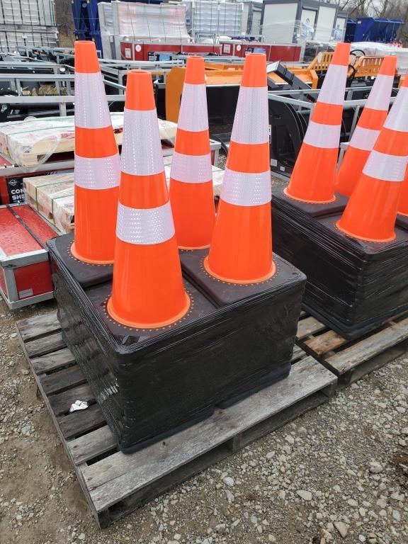 New/Unused Safety Highway Cones (50 count)