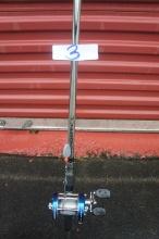 Abu Garcia Vengeance 24 Ton Graphite Fishing Rod with Ambassadeur Pro Rocket 6500CS Reel