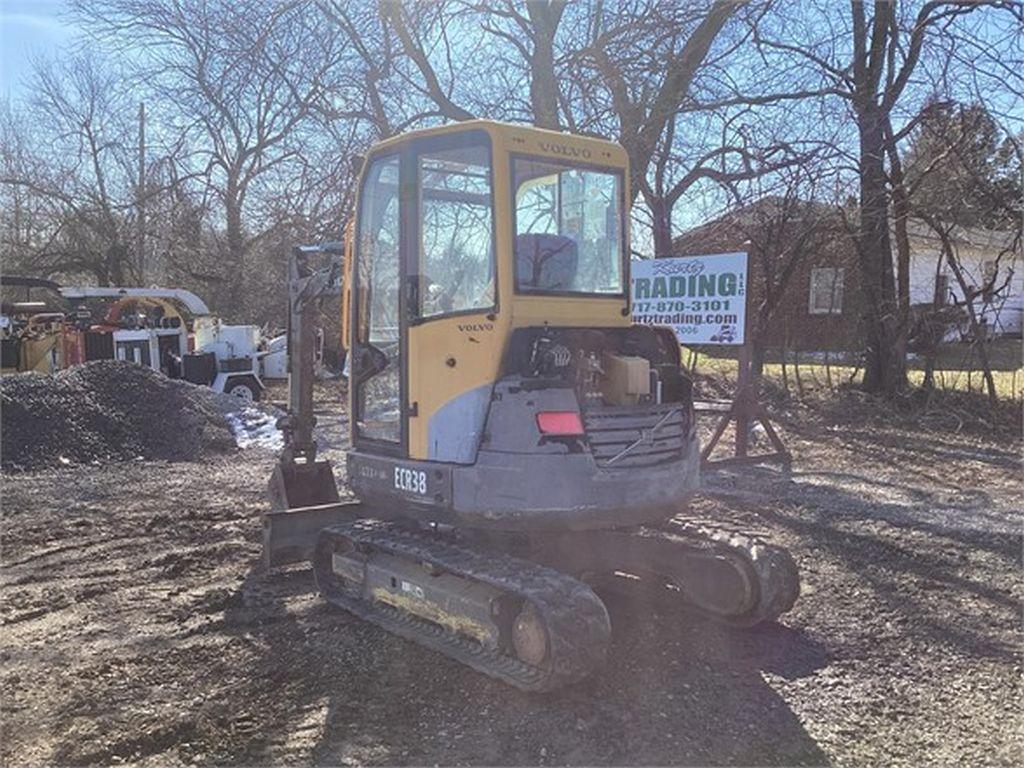 2008 VOLVO ECR38 MINI EXCAVATOR