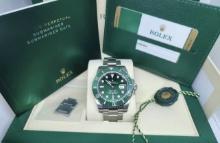 Rolex Hulk 116610LV Comes with Box & Papers