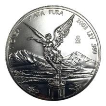 2003 1 oz Mexican Silver Libertad