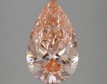 3.56 ctw. SI2 IGI Certified Pear Cut Loose Diamond (LAB GROWN)
