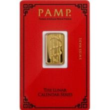 Pamp Suisse 5 Gram Gold--Year of the Snake