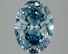 3.1 ctw. VS1 IGI Certified Oval Cut Loose Diamond (LAB GROWN)