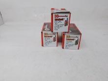 3-100 pc box Hornady 25caliber 117gr BTSP bullets