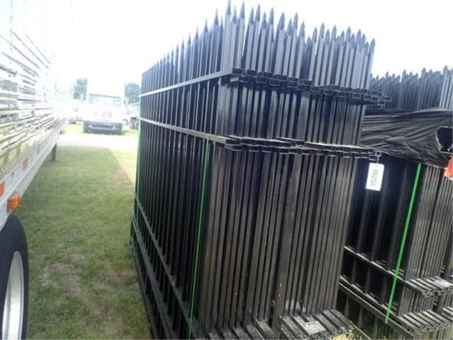 (24) 10' x 6' Ornamental Fence Panels & Post