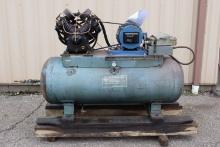 Quincy Compressor Co. 10-HP 3 Phase complete air compressor, with 80 gallon
