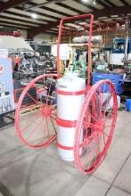 Underwriters Laboratories Inc.  Fire Extinguisher on Wheels