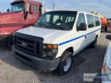 2008 FORD E-350 PASS VAN, VIN # 1FBSS31L88DB25169 ***NO TITLE, INVOICE ONLY***