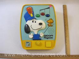 Snoopy Playmate Electronic Toy, tested and appears to work, see pictures, 2 lbs 11 oz