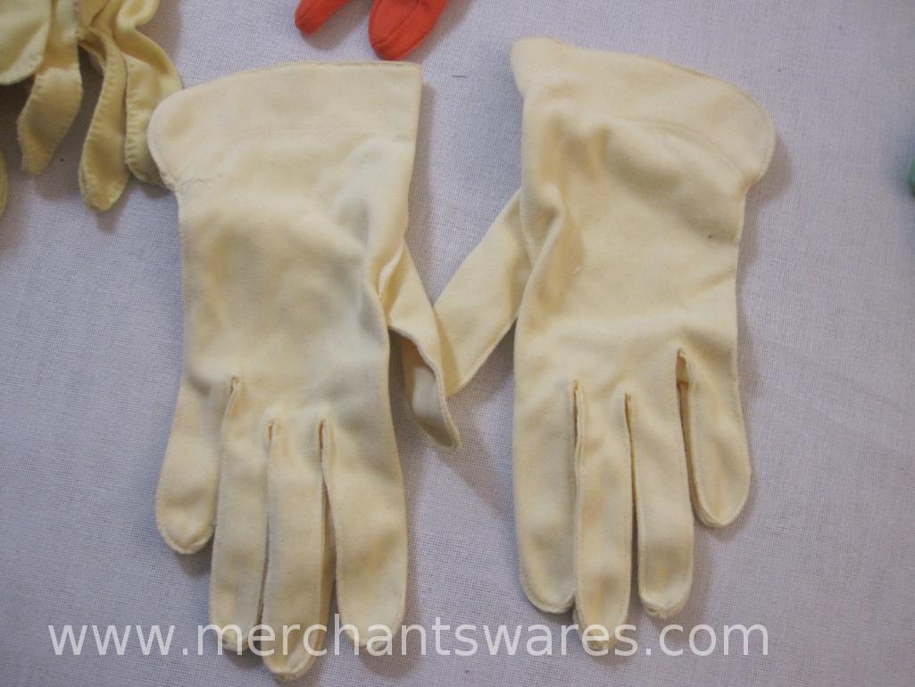 Vintage Women's Dress Gloves in Assorted Colors, see pictures, 10 oz