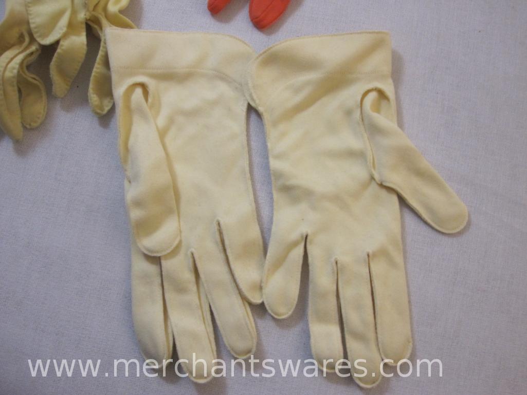 Vintage Women's Dress Gloves in Assorted Colors, see pictures, 10 oz