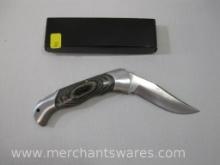 Folding Pocket Knife 210741 with Locking Blade, made in China, New, 5 oz
