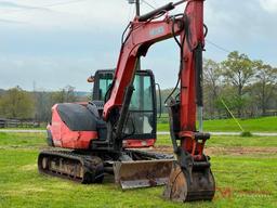 2013 KUBOTA KX080-4 HYDRAULIC EXCAVATOR