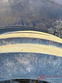 (2) TRACTOR TIRES, 18.4-34 & 6.00-16