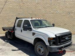 2008 F-350 XL SUPER DUTY FLAT BED TRUCK