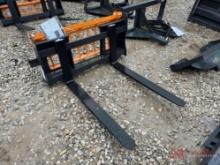 NEW LAND HONOR 42" FORKS SKID STEER ATTACHMENT