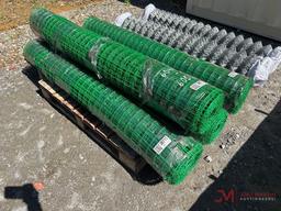 6' COATED WIRE FENCE
