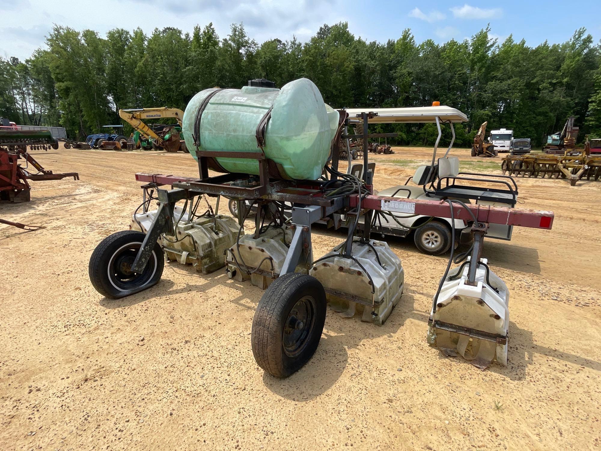 407 - RED BALL 4- ROW HOODED SPRAYER