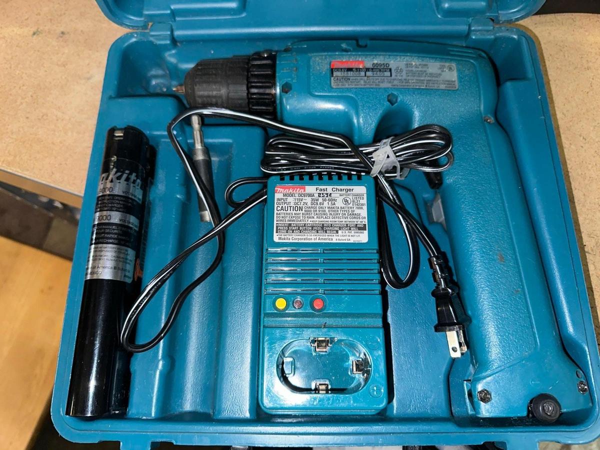 Makita Drill, Battery and Charger