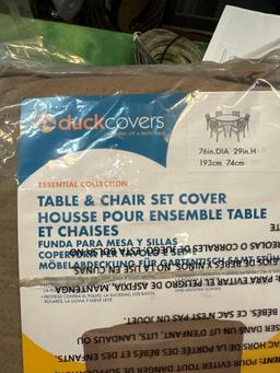New Duck Covers Patio Table and Chair Set cover