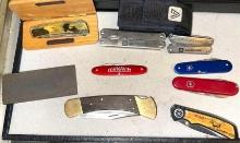 Knife Lot Buck- Victorinox And Others