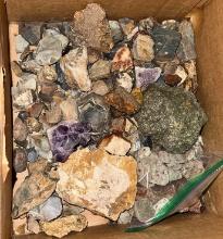 Rocks, Amethysts, Agates, Garnets and more