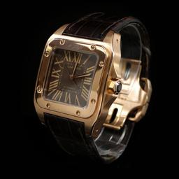 Cartier Santos 100mm in Rose Gold Limited Edition x/300