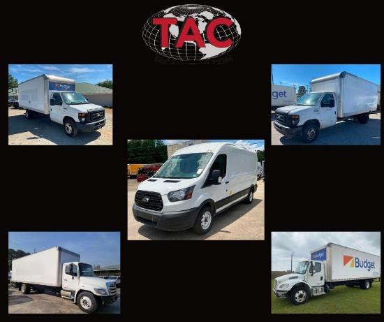 LIVE Budget Box Truck & Transit Van Auction - 8/7