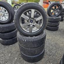 4x Hankook 275 55 20 Tires On Ford Rims