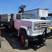 1988 Gmc Flatbed With Loader