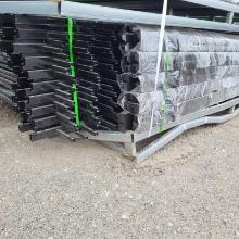 10ft galvanized steel fence 20 panels w/posts and