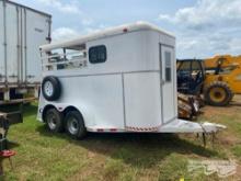 12' TWO HORSE TRAILER