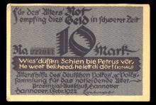 1921 Notgeld ... Old German Money