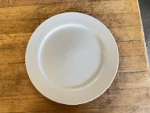 10” Round White Dinning Plates