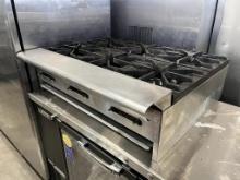 American Range 36” 6 Burner Countertop Gas Range