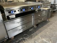 Randell 82” Refrigerated 4 Drawer Chef Base