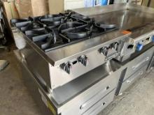 *NEW* Dukers Countertop 4 Burner Gas Range