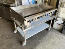 Imperial 48" Countertop Gas Griddle/ Stand NOT included