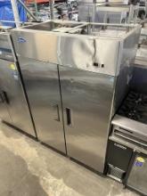 Atosa Top Mount 2 Door Freezer